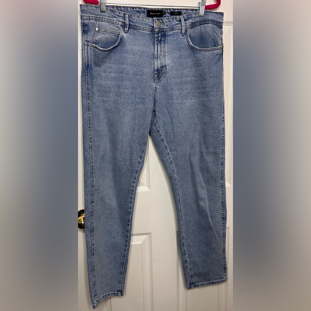 Massimo Dutti tapered leg denim